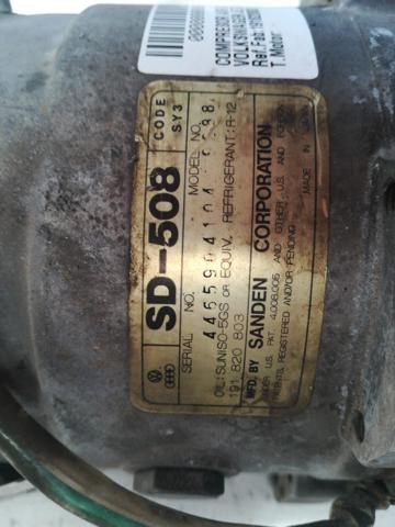 Compressor de aparelho de ar condicionado 191820803 VAG