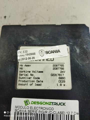 1943668 SCANIA Блок управления освещением купить в Полтава