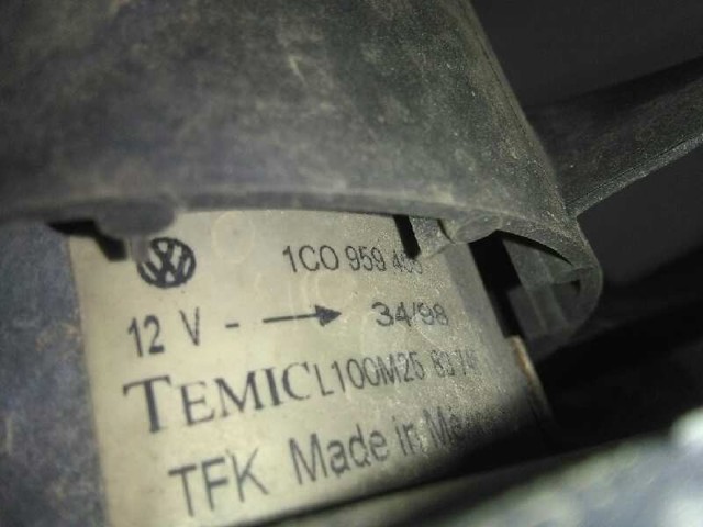 Ventilador elétrico de esfriamento montado (motor + roda de aletas) 1C0959455 VAG