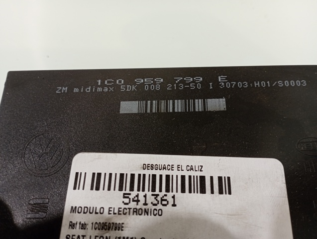 VAG 1C0959799E Блок комфорта в наличии Ужгород
