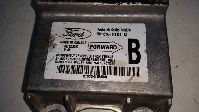 FORD 1C1A14B321BC Модуль-процессор управления подушкой безопасности (ЭБУ AIRBAG) в наличии Ровно