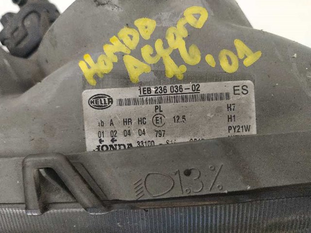 HONDA 1EB23603602 Фара правая в наличии Ровно