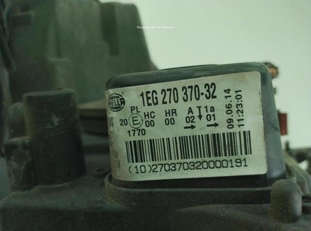 OPEL 1EG27037032 Правая фара в наличии Полтава