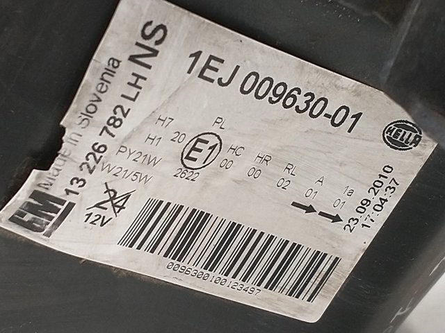 OPEL 1EJ00963001 Левая фара в наличии Хмельницкий