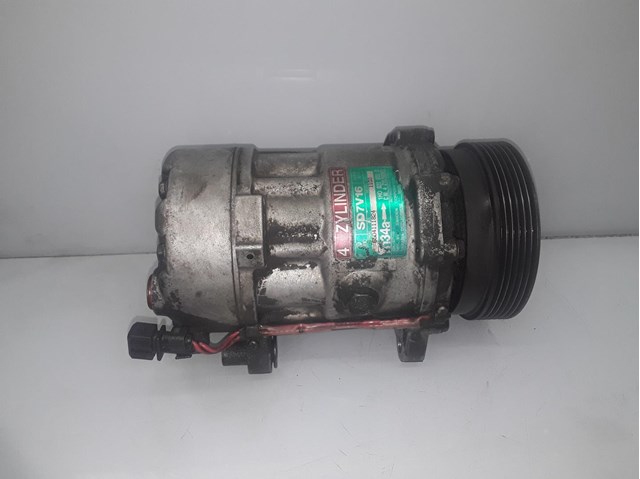 Compressor de ar condicionado para volkswagen sharan (7m8,7m8,7m8) (1995-2010) 1.9 tdi afn 1H0820803D