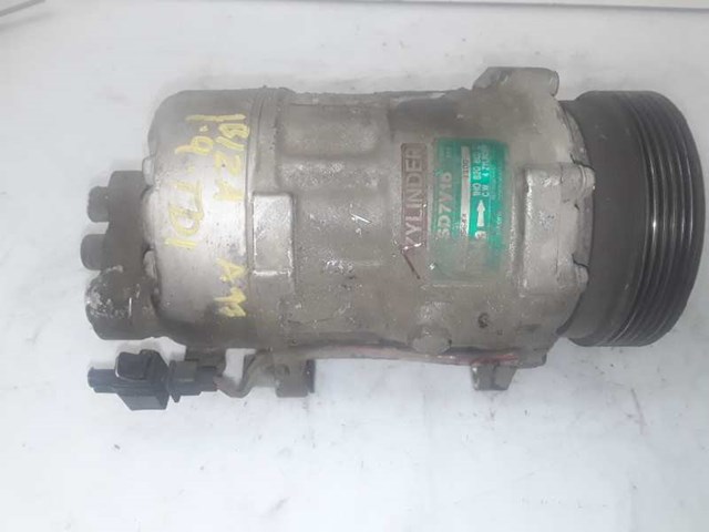 Compressor de ar condicionado para volkswagen sharan (7m8,7m8,7m8) (1995-2010) 1.9 tdi afn 1H0820803D