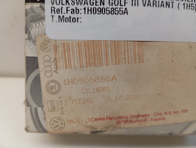 Trinco de fecho de ignição 1H0905855A VAG