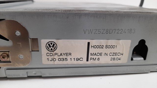 1J0035119C Магнитола (радио AM/FM), универсальная купить Сумы