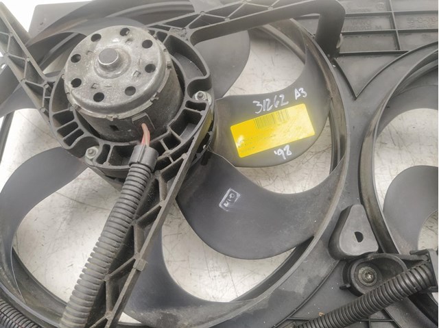 Ventilador elétrico para volkswagen bora 1.9 tdi alh 1J0121207M