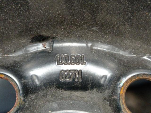 VAG 1J0601027N Диски колесные стальные (штампованные) в наличии Тернополь