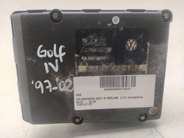 Abs para volkswagen golf iv (1j1) (2000-2005) 1.9 tdi atdaxr 1J0614117C