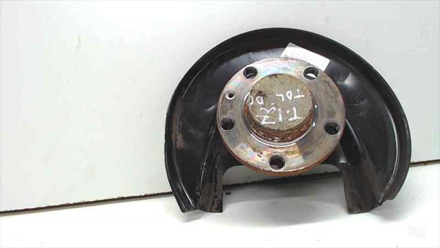 Proteção do disco de freio traseiro esquerdo 1J0615611D