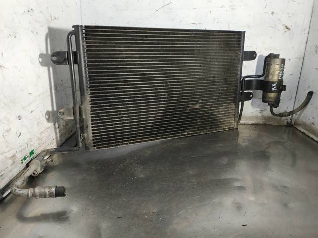Condensador / radiador de ar condicionado para assento leon 1.4 16v bca 1J0820191