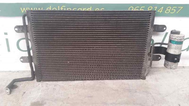 Condensador / radiador de ar condicionado para assento leon 1.4 16v bca 1J0820191D