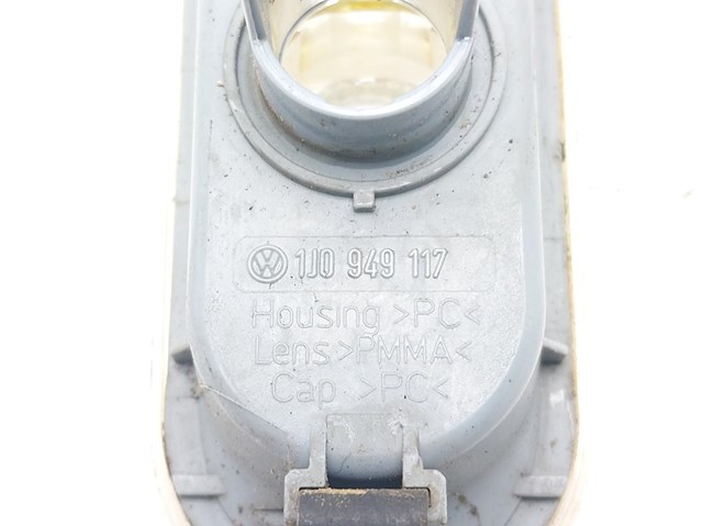Wv t-5 2009-on unidade de lâmpada lateral rh/lh âmbar 1J0949117