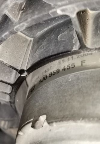 VAG 1J0959455F Электровентилятор охлаждения в сборе (мотор+крыльчатка) в наличии Чернигов