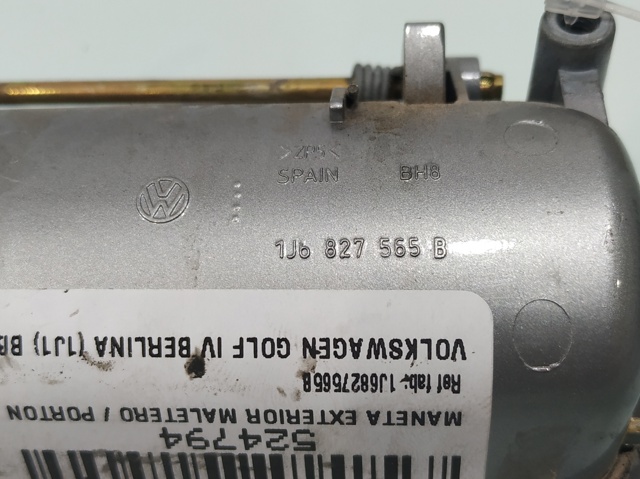 1J6827565B VAG Ручка крышки багажника (двери 3/5-й задней) наружная купить в Винница