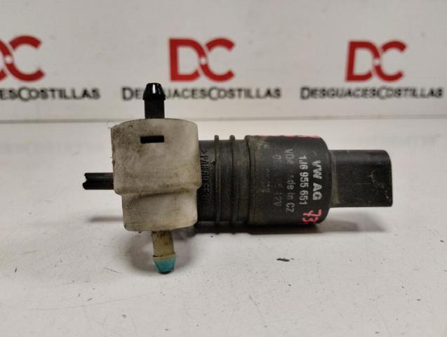 Bomba de motor de fluido para lavador de vidro dianteiro/traseiro 1J6955651 VAG