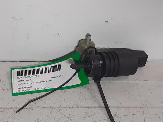 Bomba de motor de fluido para lavador de vidro dianteiro/traseiro 1J6955651 VAG