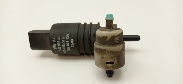 Bomba de motor de fluido para lavador de vidro dianteiro/traseiro 1J6955651 VAG