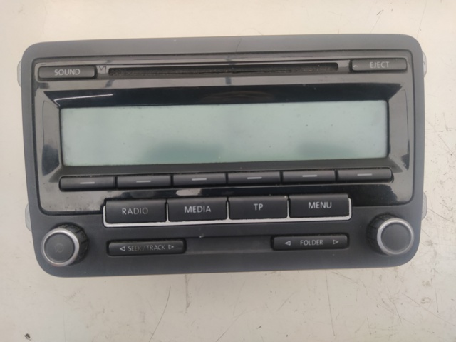 Sistema de áudio / rádio cd para volkswagen passat 2.0 tdi 16v cbab 1K0035186AA