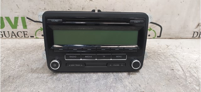 Sistema de áudio / rádio cd para volkswagen golf vi 1.6 tdi cayc 1K0035186AA
