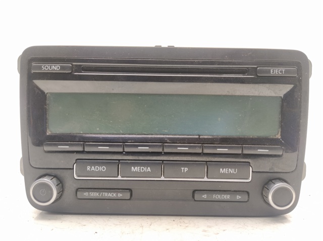 Sistema de áudio / rádio cd para volkswagen passat 2.0 tdi 16v cbab 1K0035186AA