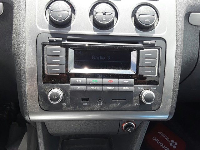 Sistema de CD de áudio / rádio para volkswagen golf v (1k1) (2003-2009) 1.9 tdi 1K0035186AA