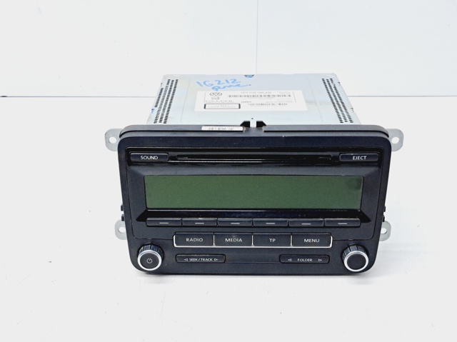 Sistema audio / radio cd para volkswagen jetta iv jetta (162) advance bluemotion / 11.10 - 12.14 cayc 1K0035186AN