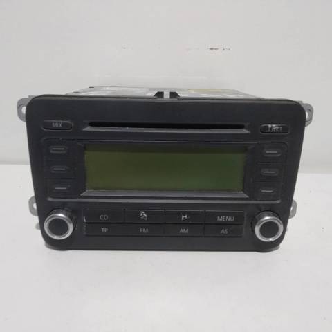 Áudio / sistema de rádio cd para volkswagen golf v 1.9 tdi bkc 1K0035186P