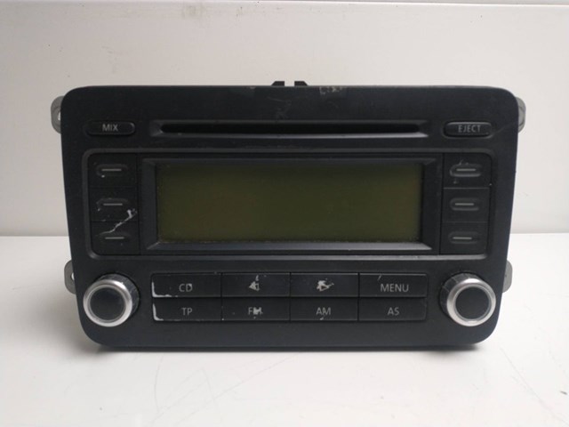 Sistema de áudio / rádio cd para volkswagen golf v 1.6 bgu multicombustível 1K0035186P