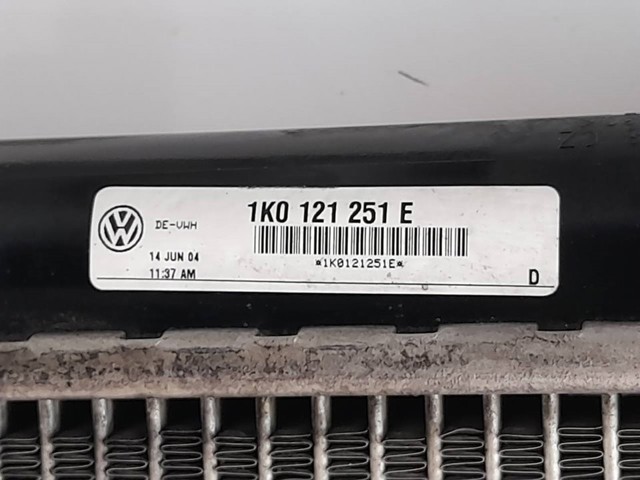 1K0121251E Радиатор охлаждения двигателя купить Полтава