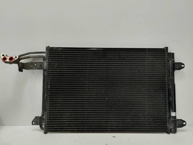 Condensador de ar condicionado / radiador para assento Leon 1.9 TDI BXE 1K0298403A