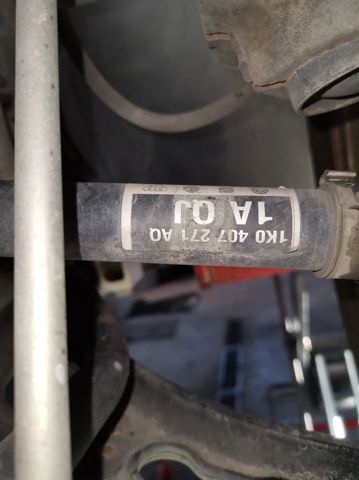 VAG 1K0407271AQ Полуось (привод) передняя левая в наличии Ирпень