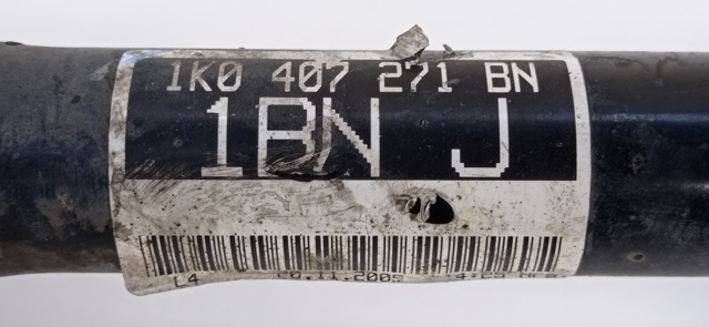 1K0407271BN Левая полуось купить Черновцы