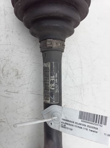 1K0407271ES VAG Полуось (привод) передняя левая купить в Ирпень