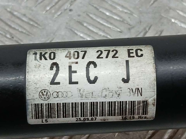 1K0407272EC VAG Полуось (привод) передняя правая купить в Полтава