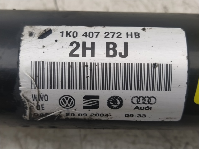 1K0407272HB VAG Правая полуось купить в Винница