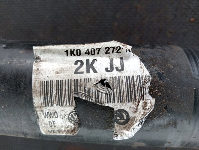 1K0407272KJ VAG Правая полуось купить в Каменское