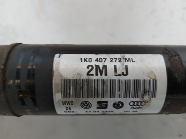 VAG 1K0407272ML Правая полуось в наличии Львов