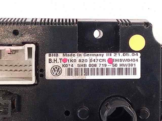 1K0820047CR Блок управления кондиционером купить Хмельницкий