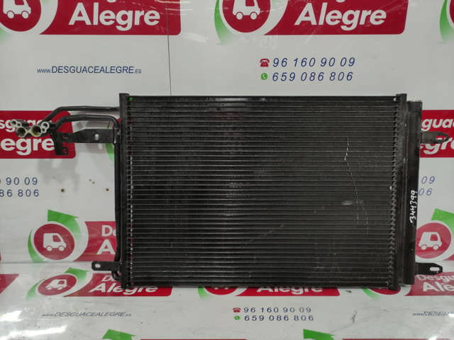 Condensador / radiador de ar condicionado para assento altea 1.9 tdi bjb 1K0820411AH