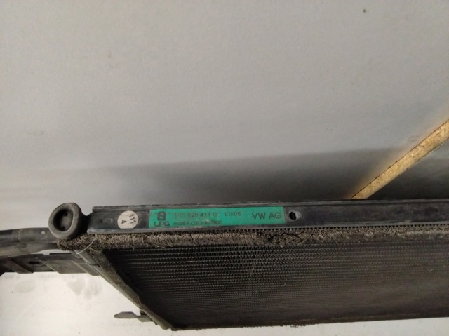 Radiador de aparelho de ar condicionado 1K0820411G VAG