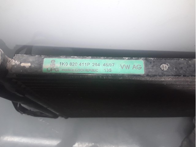 Condensador / radiador de ar condicionado para volkswagen golf v (1k1) (2003-2009) 2.0 sdi bdk 1K0820411P