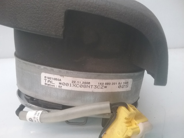 1K0880201BJ1QB VAG Подушка безопасности (AIRBAG) водительская купить в Тернополь