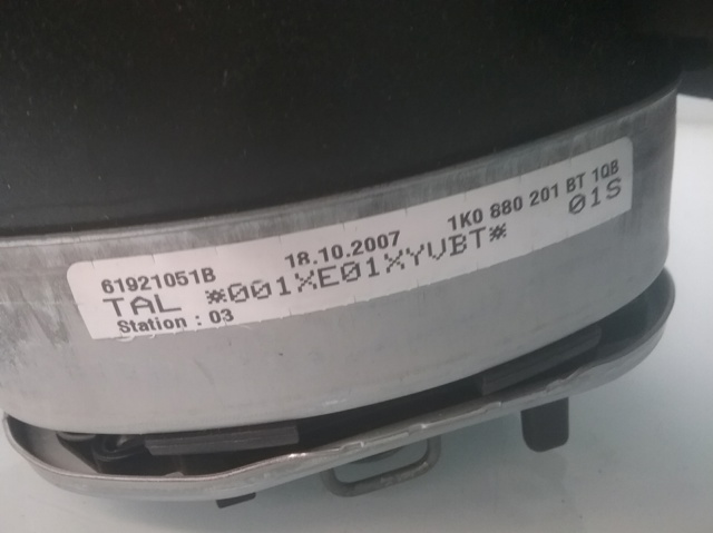 1K0880201BT1QB VAG Подушка безопасности водителя купить в Тернополь