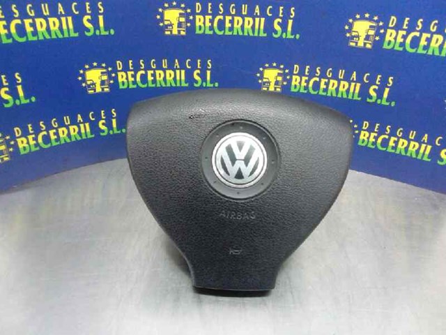 Airbag dianteiro esquerdo para Volkswagen Golf Plus (5m1) 1.4 16v tsi |   0,04 - 0,09 CAXA 1K0880201P