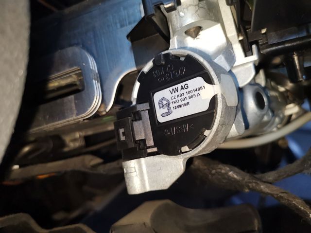 Grupo de contato de fecho de ignição 1K0905865A VAG