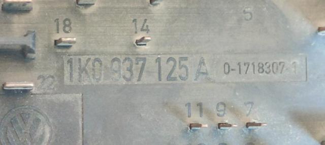 Unidade de dispositivos de segurança Seat Altea 5P5, 5P8