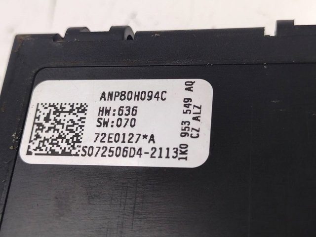 VAG 1K0953549AQ Блок управления круиз-контролем в наличии Кривой Рог